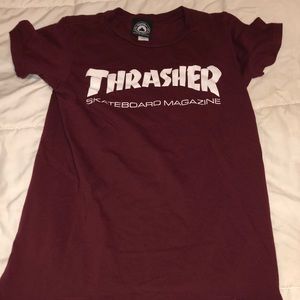 Thrasher Maroon Tee Shirt